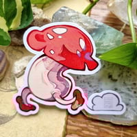 Dungeon Meshi | Running Mushroom Sticker