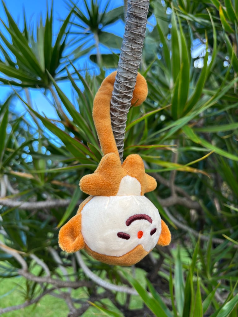 [Round 2 preorder] Monkey plushie keychain 10 cm  Image 4
