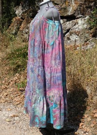 Image 3 of Geode Tied Ice Dye Dress - Size XL - FREE SHIPPING