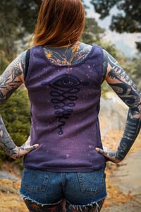 Image 5 of Spell of Reflection Navy Blue Tank Top