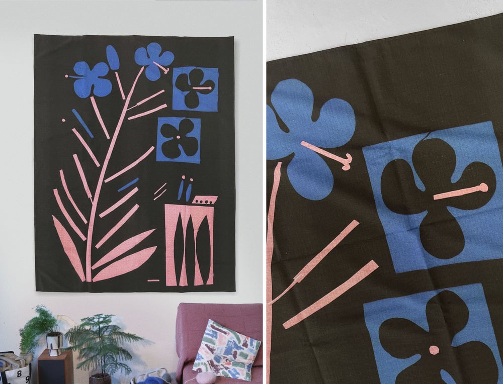 Image of LARGE WALL HANGING - willowherb