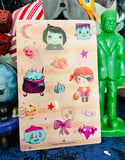 Halloween  - sticker sheet