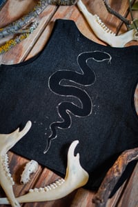 Image 3 of Serpentine Nirvana Black Crop Top