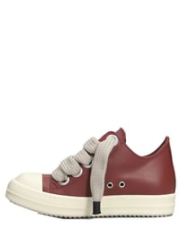 Image 2 of RICK OWENS JUMBOLACE LOW ‘ROSEWOOD’ FW25