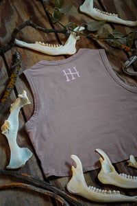 Image 2 of Nirvana Dawn Ivory Cream Crop Top