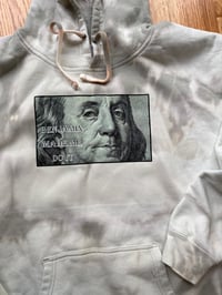 Image 3 of Benjamin Made Me Do It (Bleach-dyed/Hoodie)