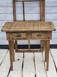 Image 1 of  Wooden table brown  2 A