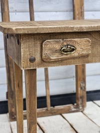 Image 3 of  Wooden table brown  2 A