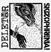 SKIZOPHRENIA! / DELETÄR - Split 7"