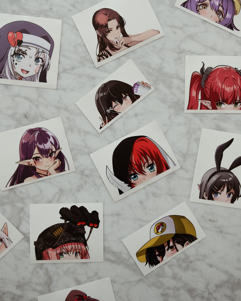 Image of Peekers Series Stickers