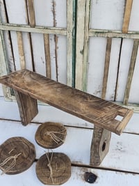Image 1 of Bench wooden rustic 3