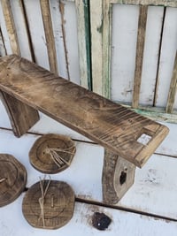 Image 2 of Bench wooden rustic 3