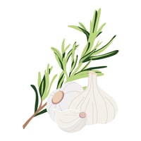 Rosemary Garlic Infused Olive Oil