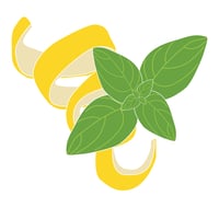 Lemon Basil Infused Olive Oil