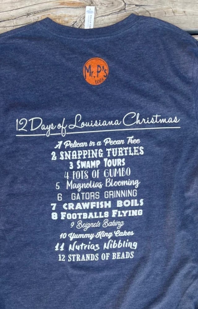 Image of Adult 12 Days of La Christmas SWEATSHIRT