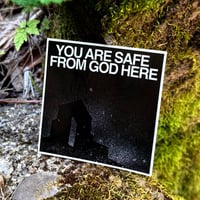 Image 3 of "You are safe from god here" Sticker Bundle