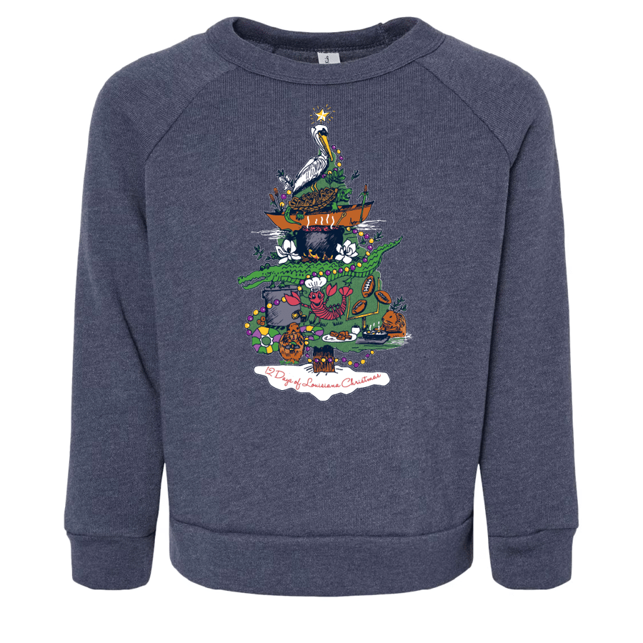 Image of Adult 12 Days of La Christmas SWEATSHIRT- PRE ORDER