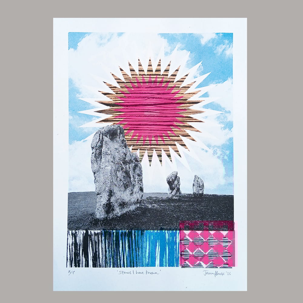 Image of STONES I HAVE KNOWN print