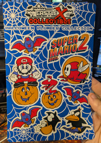 HALLOWEEN PLUMBER COLLECTION STICKER SHEET