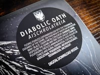 Image 3 of Diabolic Oath "Aischrolatreia" LP