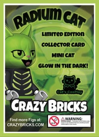 Image 2 of RADIUM Cat - Limited Edition Minifig