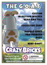 Image 3 of The G.O.A.T. - Limited Edition Minifig