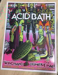 Image 3 of ACID BATH- 8/9/25- The Fillmore - Minneapolis, MN Artwork by Caitlin Mattisson