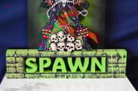 Image 12 of Spawn Hand Crafted 3D Wooden Diorama Wall Décor Hanging Artwork