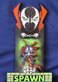 Image 15 of Spawn Hand Crafted 3D Wooden Diorama Wall Décor Hanging Artwork