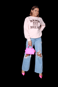 Image 4 of Bend But Never Break Crew Neck