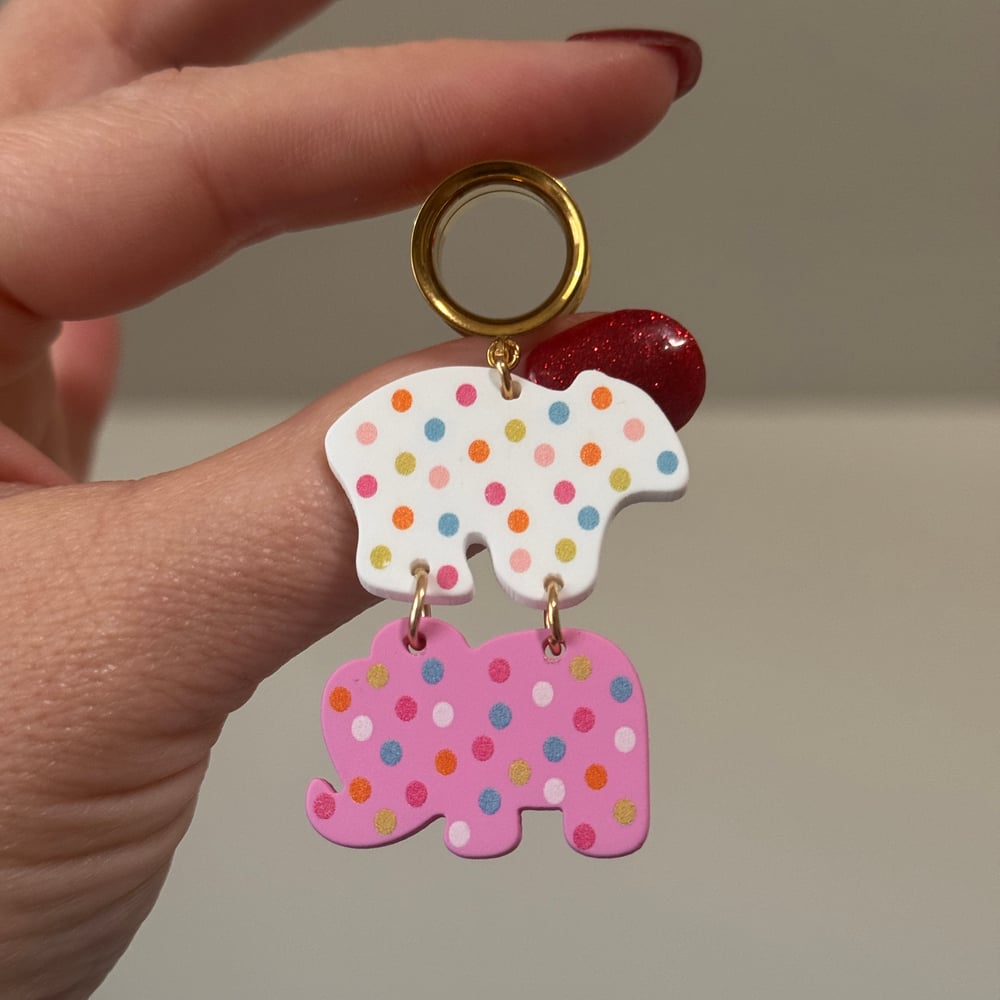 Image of Animal Cookie Dangles (sizes 4g-2")