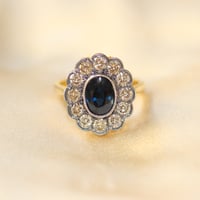 Image 5 of D Heirloom sapphire ring 
