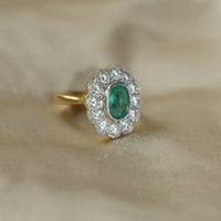 Image 2 of D HEIRLOOM EMERALD RING