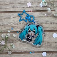 Image 1 of Blue Hair Blue Tie Singer