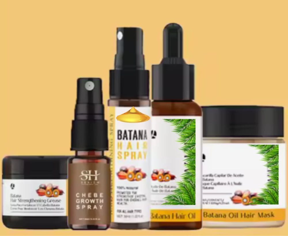 Image of 4pc Batana Oil Kit with gift 🎁 
