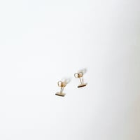 Image 3 of .25 Bar Post Earring