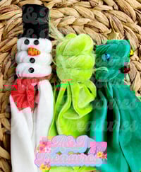 Image 1 of Christmas Top Knots