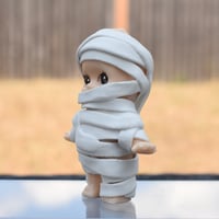 Image 2 of Limited Edition Halloween Mummy Kewpie Resin Figure 