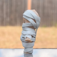 Image 3 of Limited Edition Halloween Mummy Kewpie Resin Figure 