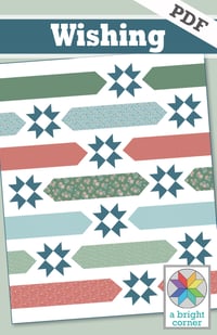 Image 1 of Wishing quilt pattern - PDF version