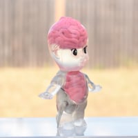 Image 4 of Limited Edition Halloween Glow in the Dark Skeleton Anatomy Kewpie Resin Figure 
