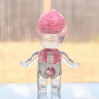 Image 6 of Limited Edition Halloween Glow in the Dark Skeleton Anatomy Kewpie Resin Figure 