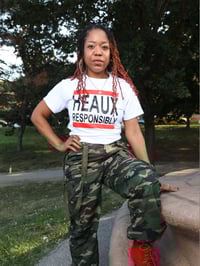 Image 2 of Run Heaux white HR shirt