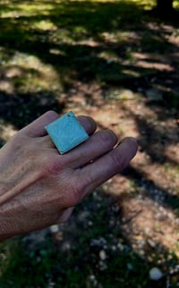 Image 1 of Antelope Hills Variscite Ring Sterling Silver 