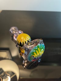 Image 6 of 4.5" Wig-Wag Glass Hand Pipe, Pink