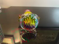 Image 9 of 4.5" Wig-Wag Glass Hand Pipe, Pink