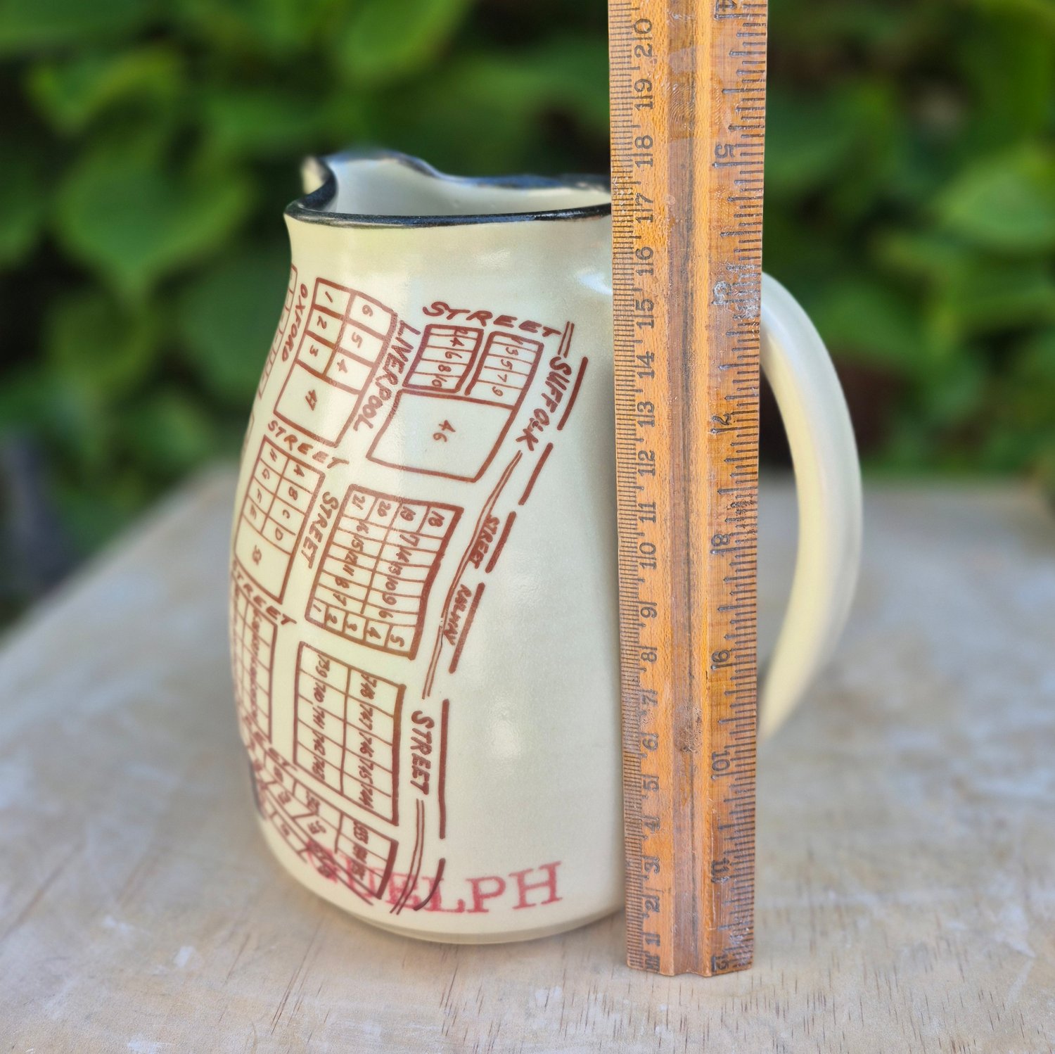 Image of Old Downtown Guelph Pitcher by Bunny Safari