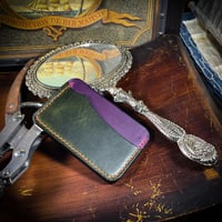 Image 2 of Every Wallet - Olive & Purple