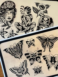 Image 3 of Black and Grey Print SET #2