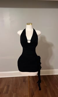 Image 1 of Gianna rosette mini dress